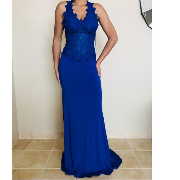 May Queen Dresses & Skirts - May Queen V-Neck Prom Dress,Trumpets Mermaid Train